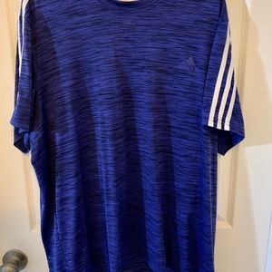 Blue Adidas Tee Size XXL